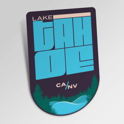 Lake Tahoe Tag Unisex Hoodie